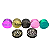 Triturador de metal médio 2 partes BASE diversas cores - Imagem 5