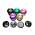 Ttriturador de metal 4 partes côncavo diversas cores Base - Imagem 2