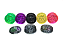 Triturador de plástico médio 3 partes ultra resistente Base diversas cores 42mm - Imagem 3