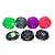 Triturador de plástico grande 3 partes ultra resistente Base diversas cores 61mm - Imagem 2