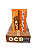 Caixa Seda OCB Virgin Brown 1 1/4 C/ 25 Livretos – Original com Selo Holográfico - Imagem 2