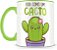 Caneca Personalizada Fofa como um Cacto - Imagem 1