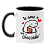 Caneca Flork Te Amo Mais Que Chocolate - Imagem 1