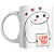 Caneca Flork Love You - Imagem 1