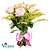 Buque 6 Rosas Cor Rosa - Imagem 1