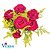 Buque 6 Rosas Cor Vermelha - Imagem 1