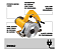 Serra Mármore 125mm Dewalt Modelo DW862  Potência de 1400W e 13000 RPM de Velocidade - Imagem 2