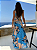 Vestido Ocean – Longo floral com laço nos ombros - Imagem 3