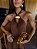 Vestido Aire Marrom – midi com franjas - Imagem 2