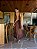 Vestido Aire Marrom – midi com franjas - Imagem 3