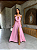 Vestido Astral – Longo rosa maxi fenda - Imagem 1