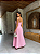 Vestido Astral – Longo rosa maxi fenda - Imagem 4