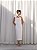 Vestido Midi Busto Dobrado com laço - Imagem 1