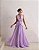 Vestido longo plissado - Imagem 1