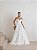 Vestido longo flower camadas - Imagem 1