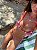 Conjunto Shelona com biquíni e short saia tricot vermelho - Imagem 3
