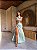 Vestido Tahiti Vazado Longo detalhes triângulos dourados - Imagem 1