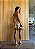 Vestido Macaquinho Grace Texturizado Nude com Bordados Florais - Imagem 2