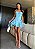Vestido Macaquinho Blue Linho - Imagem 1