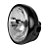 Farol Completo sem Lampada Yamaha Factor 125 (2009 em diante) Aro Preto - Imagem 2