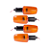 KIT 4 Pisca Seta Titan Fan 125  / 150 CB 250 Bros 160 XRE 160 /190 Ambar (Laranja) - Imagem 1