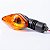 Kit 4 Pisca Alerta Seta Engate Universal NXR 150 Bros 2013/2014 CG Titan 125 de 2000 a 2013 Laranja - Imagem 2