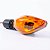 Kit 4 Pisca Alerta Seta Engate Universal NXR 150 Bros 2013/2014 CG Titan 125 de 2000 a 2013 Laranja - Imagem 6