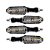 Kit 04 Pisca Led  Sequencial + Rele  Modelo Nova CB 250F para Cg Titan Fan 125 150 Universal - Imagem 2
