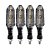 Kit 04 Pisca Led  Sequencial + Rele  Modelo Nova CB 250F para Cg Titan Fan 125 150 Universal - Imagem 5