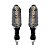 Kit 4 Pisca Led Sequencial Seta  Modelo CB 250F Twister p/ Honda Titan160 Fan 125 150 160 Universal - Imagem 3