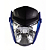 Frente Farol Titan Fan 150 2014 2015 Fan Start 160 2016 a 2021 Azul Perolado Injetado - Imagem 1