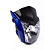 Frente Farol Titan Fan 150 2014 2015 Fan Start 160 2016 a 2021 Azul Perolado Injetado - Imagem 5