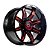 RODA DIESEL BLACKRED - ARO 20/10 - 6x139,7 - Imagem 1