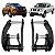 Jumelo De Conforto Nissan Frontier 2013 2014 2015 2016 - Imagem 1