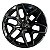 Roda Diesel Satin Black Aro 20x8 Furação 6x139.7 - Imagem 3