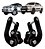 Jumelo De Conforto Toyota Hilux 2005 A 2015 Par - Imagem 1