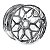 Roda Diesel Hyper Polida Aro 24x10 Furação 6x139,7 106,10 Offset -18 - Imagem 2