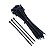 Abraçadeira preta 2,5x140mm c/100 Fertak Ref. 1321 - Imagem 1