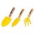 Conjunto p/ jardim c/ 3 pcs Vonder - Imagem 1