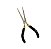 Mini alicate bico longo c/ mola Fertak Ref. 1014 - Imagem 1
