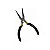 Mini alicate bico redondo Fertak Ref. 1020 - Imagem 1