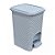 Lixeira c/ pedal rattan cinza Arqplast 7L Ref. 25743 - Imagem 1