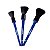 Kit 3 pinceis detalhamento ultra macio Vonixx - Imagem 1