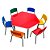 Mesa para Sala da Educadora 6 Lugares - Imagem 1
