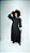 VESTIDO PRETO LONGO EM VISCOSE - Imagem 1
