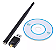 Antena Wi-fi Adaptador Wireless 1200mb/s Usb Pc Notebook - Imagem 4