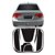 Emblema Letreiro Porta Malas Fundo Preto para Carros HONDA - Imagem 1