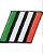 Emblema Letreiro Bandeira FIAT para ARGO MOBI CRONOS STRADA - Imagem 1