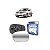 Lente Espelho Retrovisor Com Base Plano Esquerdo Clio Logan Sandero Scenic - Imagem 1