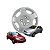 Calota Aro 14 GRID Fixação Parafuso Cubo Baixo Corsa Hatch/Sedan 2004 a 2009 - Imagem 1